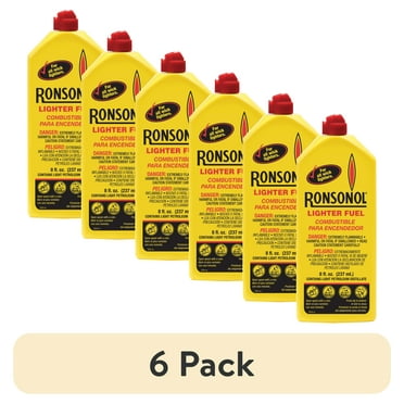 (6 pack) Ronson 8 oz. Lighter Fluid