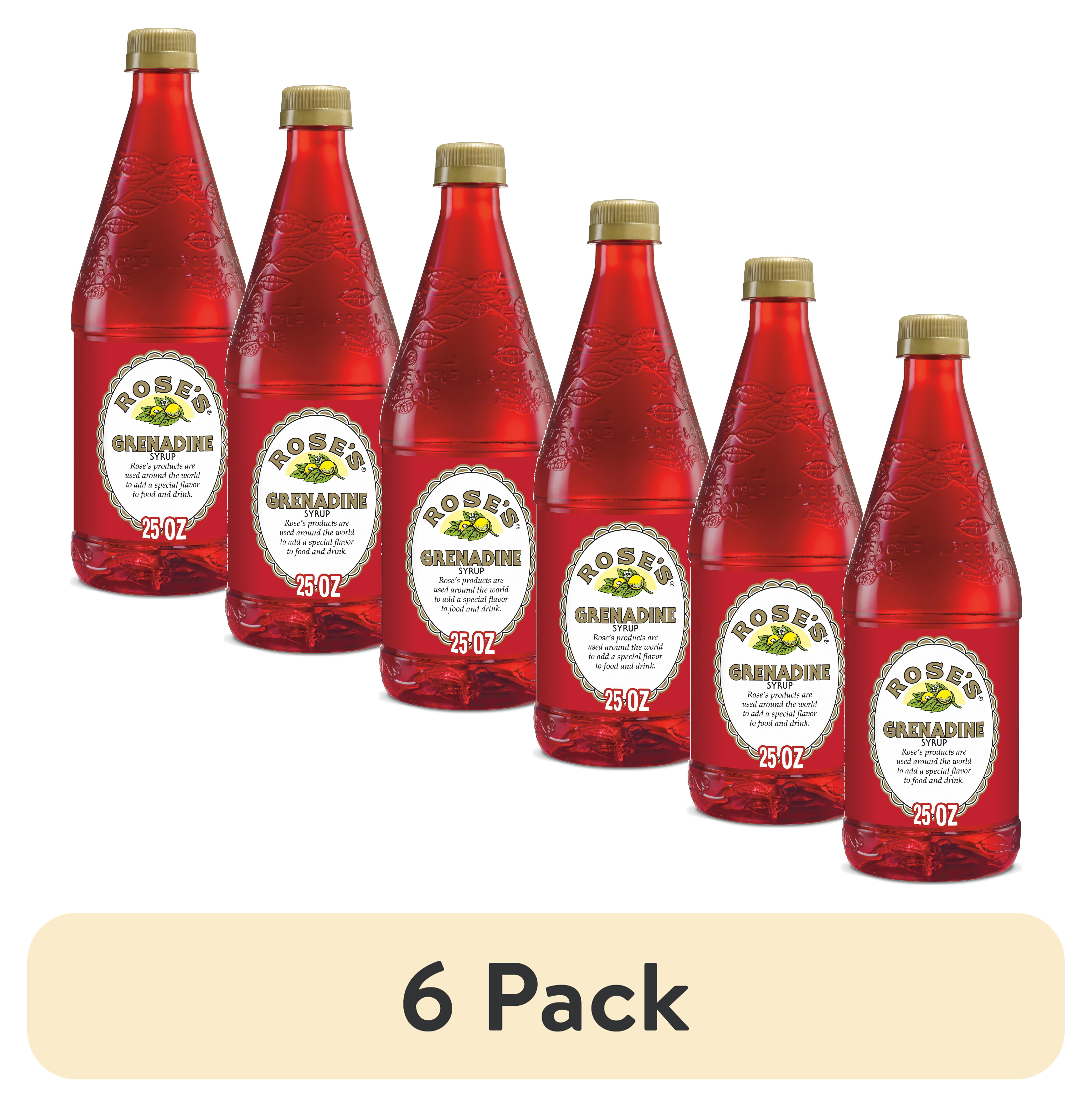 (6 pack) Rose's Grenadine, 25 fl oz - Walmart.com