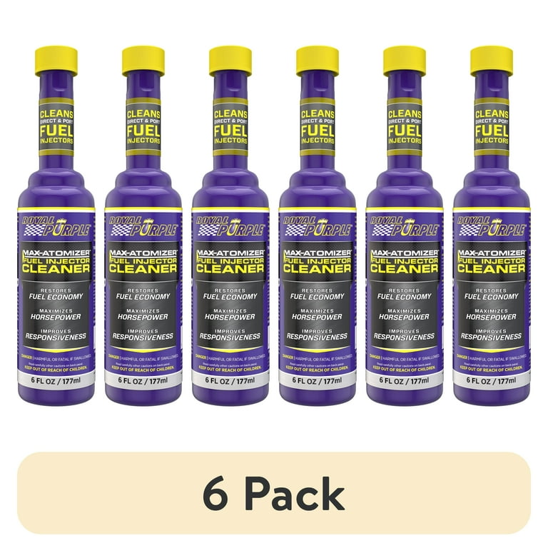 6 pack) Royal Purple Max-Atomizer 18000 Fuel Injector Cleaner, 6oz