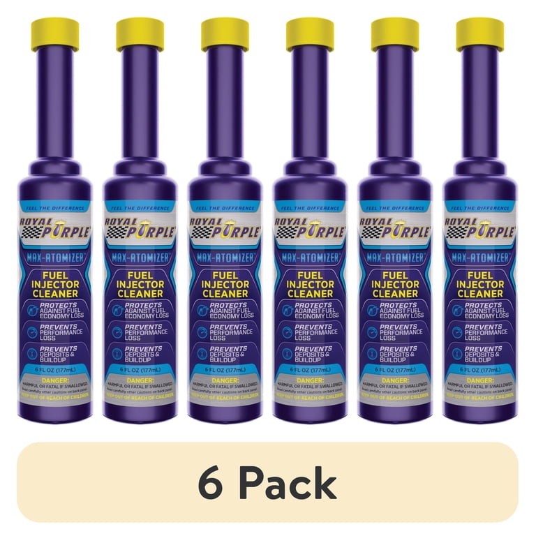 6 pack) Royal Purple Max-Atomizer 18000 Fuel Injector Cleaner, 6
