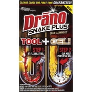 6-pack SC Johnson Drano Snake Plus Gel Kit - 18 Inch Snake Included - 6 Pack, 16 Oz Each   Residential Use, Standard Application