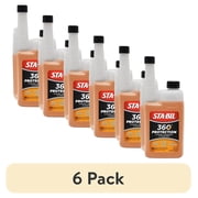 6 pack STA-BIL In-Season Protection Cleans Injectors & Increases Mileage for gasoline engines, 32 fl. oz. 22275