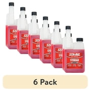 (6 pack) STA-BIL Storage Fuel Stabilizer for Gasoline Engines, 16 Fluid Ounces (22207) Treats 40 Gallons.