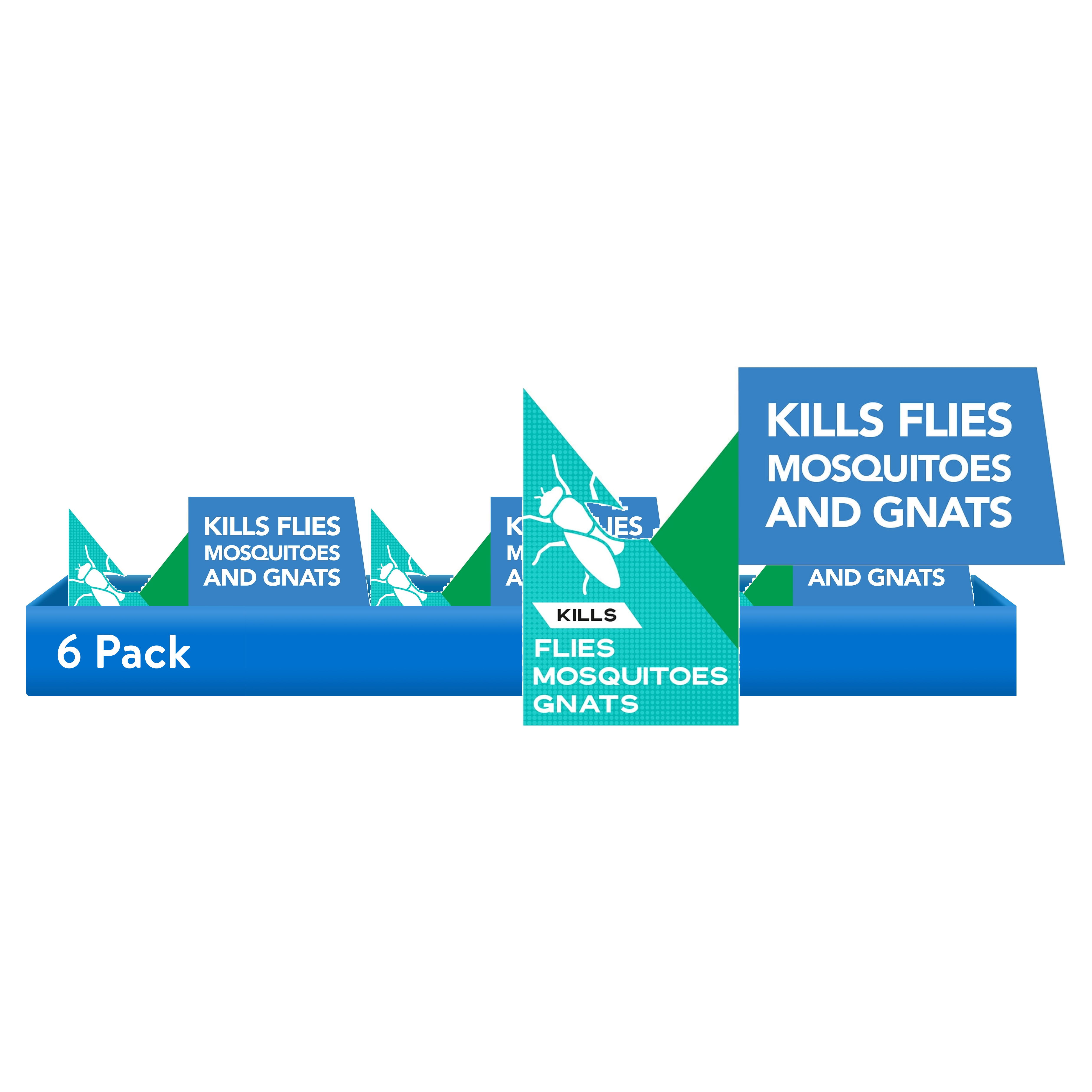 Gnatt Insect (6 pack) STEM Kills Flies Mosquitoes and Gnats Bug Spray Killer ...