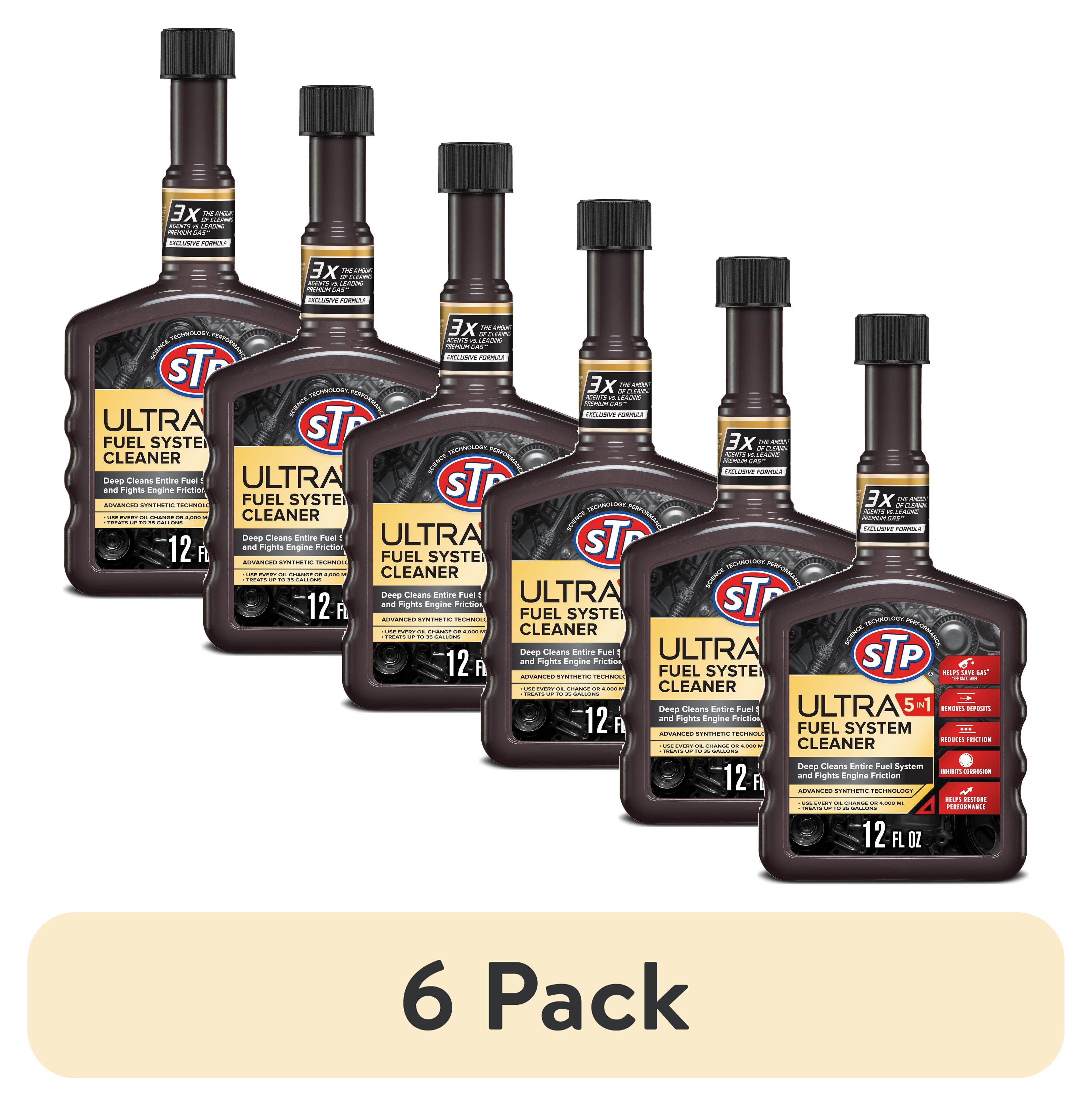 (6 pack) STP Ultra 5-in-1 Fuel System Cleaner, Deep Clean for Engine ...