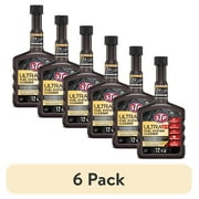 6 pack STP Ultra 5-in-1 Fuel System Cleaner, 12 oz, Engine Deep Clean, Restore Power & Fuel Economy