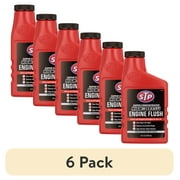 6 pack STP Super Concentrated High Mileage Engine Flush 15 fl. oz.