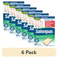 thumbnail interactive-video image 1 of (6 pack) Salonpas 8 Hour Pain Relief Patch With Camphor 3.1% & Menthol 6% for Back & Muscles, 60 Count Pack, 1 of 13