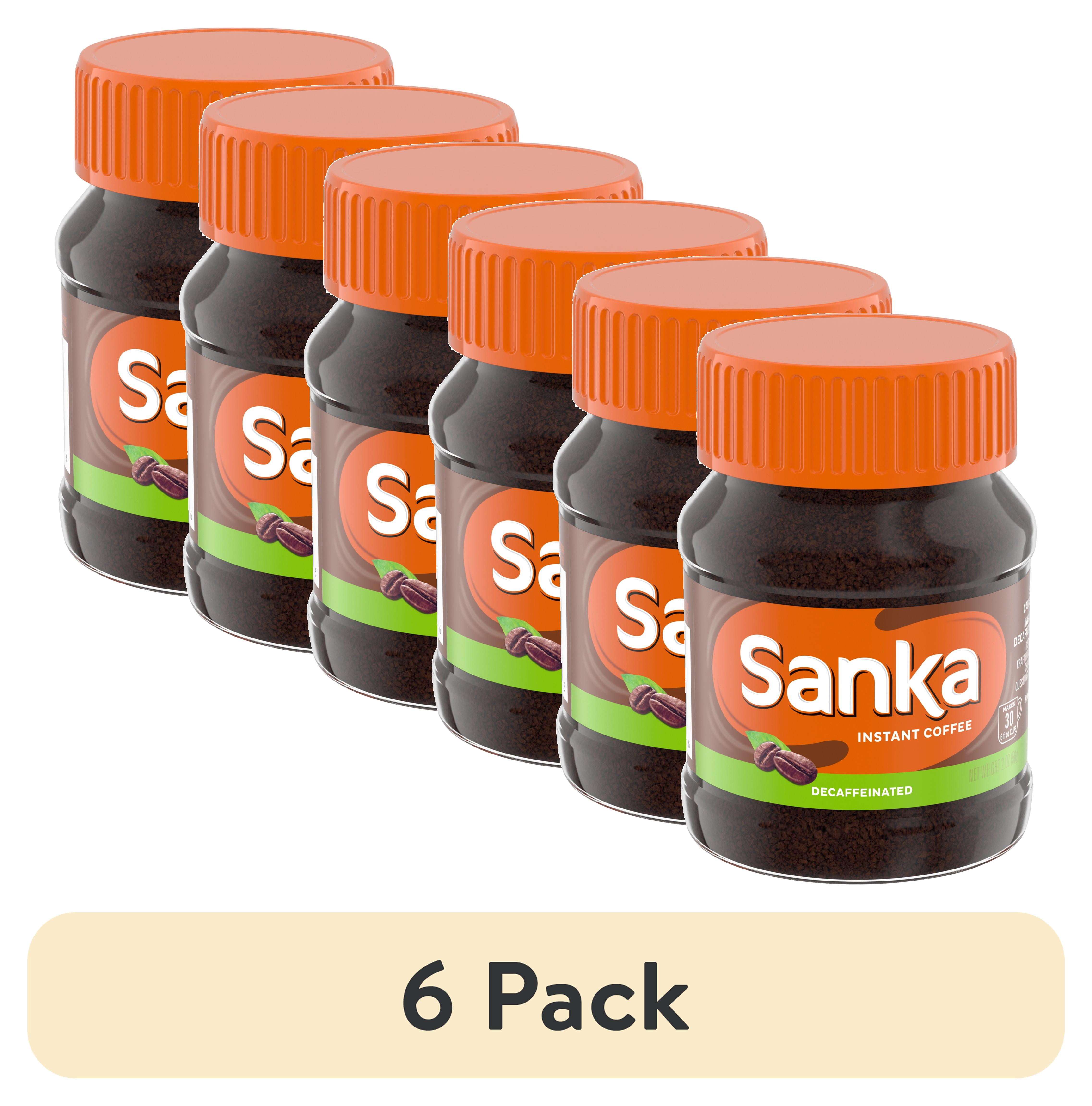 6 pack) Sanka Decaf Instant Coffee, 2 oz Plastic Jar - Walmart.com