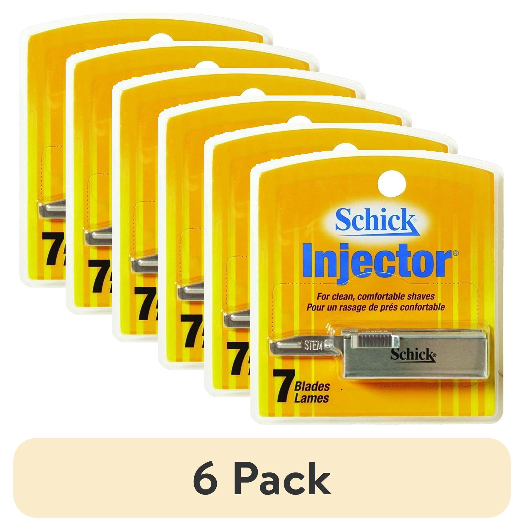 Schick Razor Injector Blades - 7 Ct. Comfortable Shaves (Pack of 2