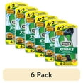 thumbnail image 1 of (6 pack) Schick Xtreme 3 Men's Disposable Razor Sensitive 4+2 Bonus, 1 of 6