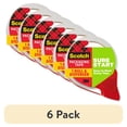 thumbnail image 1 of (6 pack) Scotch Sure Start Packaging Tape Dispenser, Clear 1.88 in. x 38.2 yd., 1 Total, 1 of 12