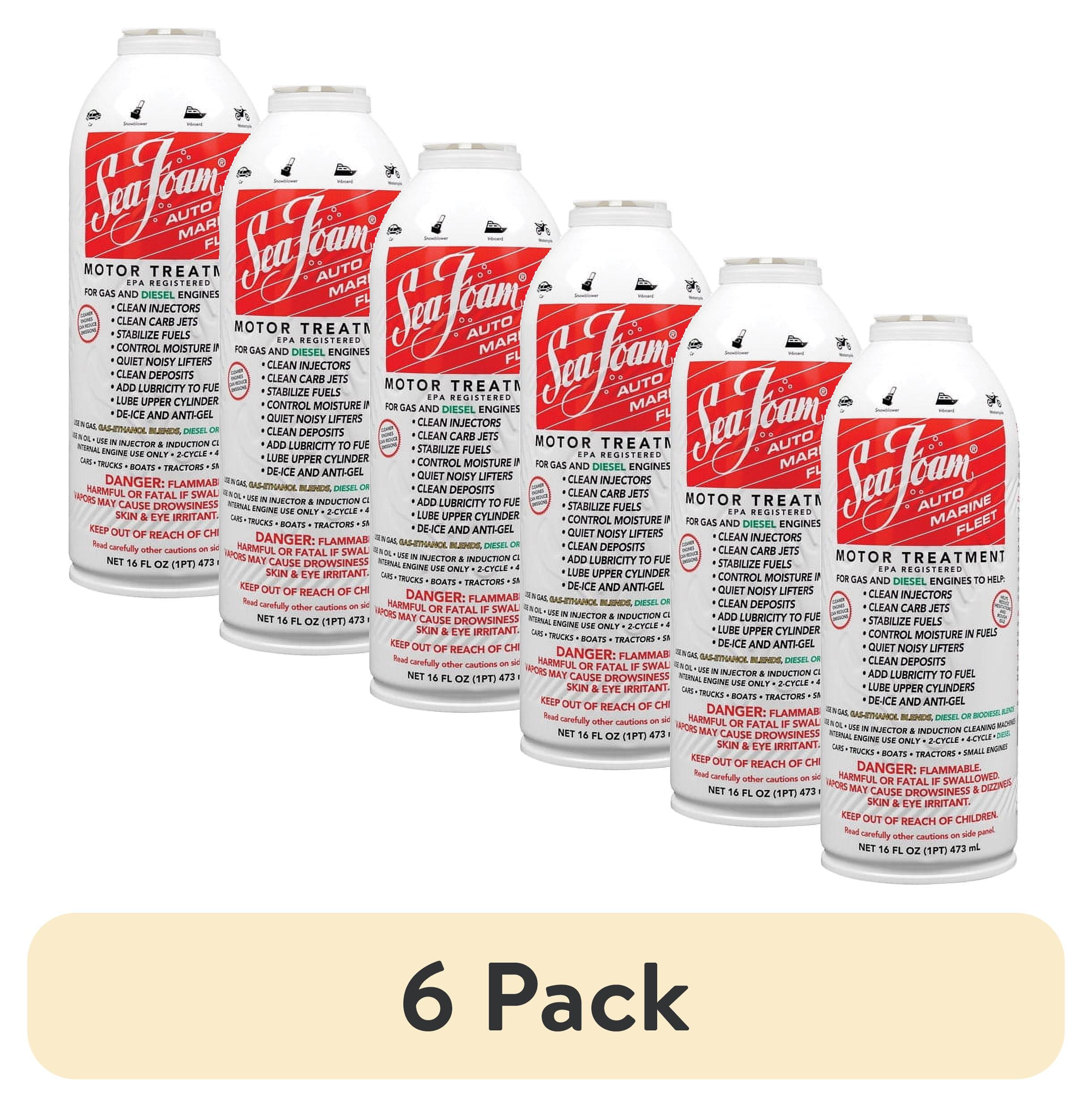 (6 pack) Sea Foam SF16 Motor Treatment Automotive Additive, 16 oz