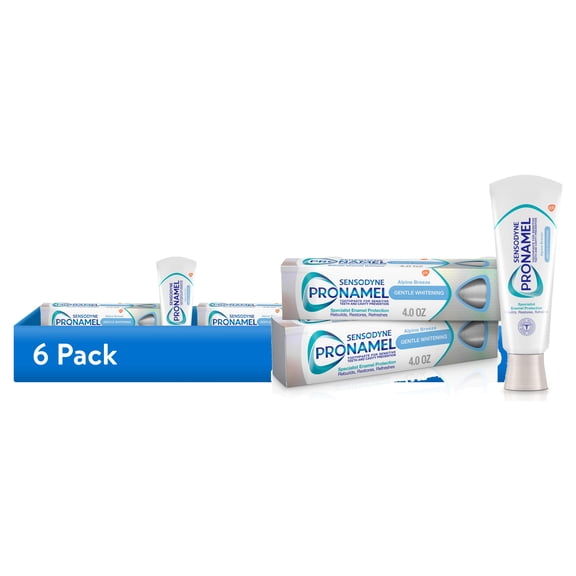 (6 pack) Sensodyne Pronamel Gentle Whitening Sensitive Toothpaste, Alpine Breeze, 4 Oz, 2 Pack