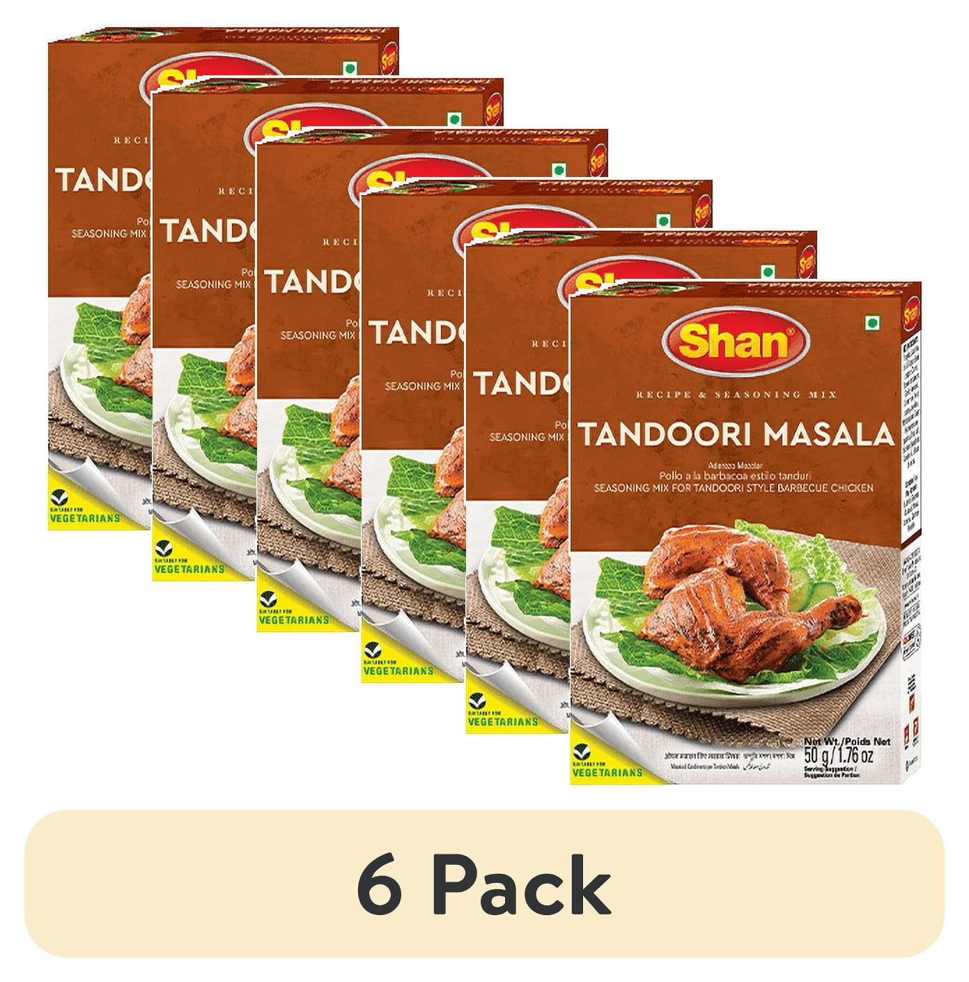 (6 pack) Shan Tandoori Masala Mix, 1.75 oz