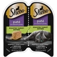 thumbnail image 1 of (6 pack) Sheba Wet Cat Food Pate, Roasted Turkey Entree, 2.6 oz Perfect Portions Twin Pack Tray, 1 of 9