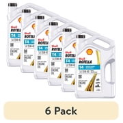6 pack Shell Rotella T4 Triple Protection 15W-40 Diesel Engine Oil, 1 Gallon