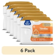 6 pack Similac 360 Total Care Sensitive Baby Formula Powder, Has 5 HMO Prebiotics, 20.1-oz Tub