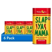(6 pack) Slap Ya Mama Original Blend Cajun Seasoning, 16oz