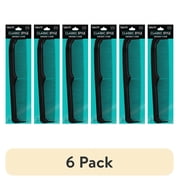 (6 pack) Sleek Classic Style Dresser Comb