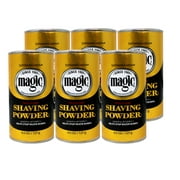 (6 pack) SoftSheen-Carson Fragrant Magic Shaving Powder with Fragrance, Helps Stop Razor Bumps, 4.5 OZ