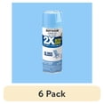 thumbnail image 1 of (6 pack) Spa Blue, Rust-Oleum American Accents 2X Ultra Cover Gloss Spray Paint-327890, 12 oz, 1 of 10