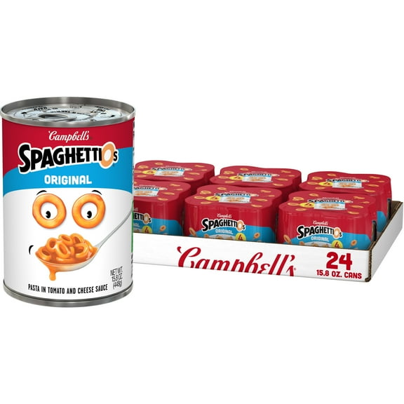 (6 pack) SpaghettiOs Original Canned Pasta, 15.8 oz Can (Pack of 4)