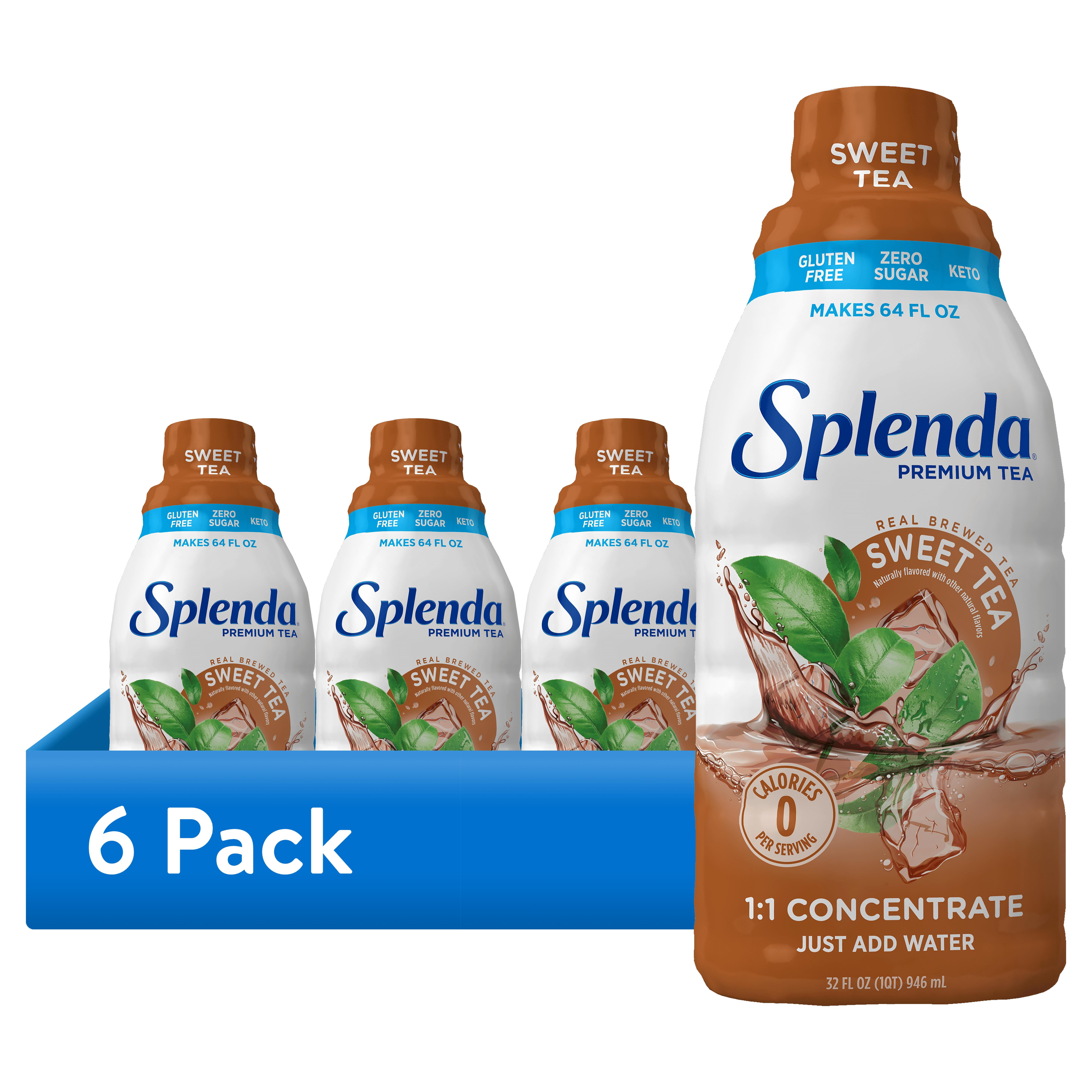 (6 pack) Splenda Sweet Tea Concentrate - 32oz