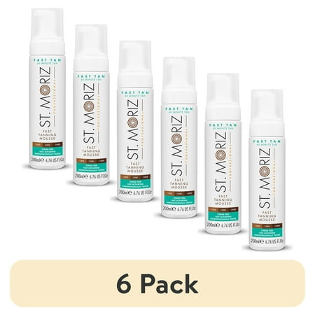 (6 pack) St Moriz Professional Fast Tanning Mousse, 6.76 fl oz