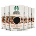 thumbnail image 1 of (6 pack) Starbucks VIA Instant Pike Place Roast, Instant Coffee, Medium Roast Coffee, 8 Packets, 1 of 11
