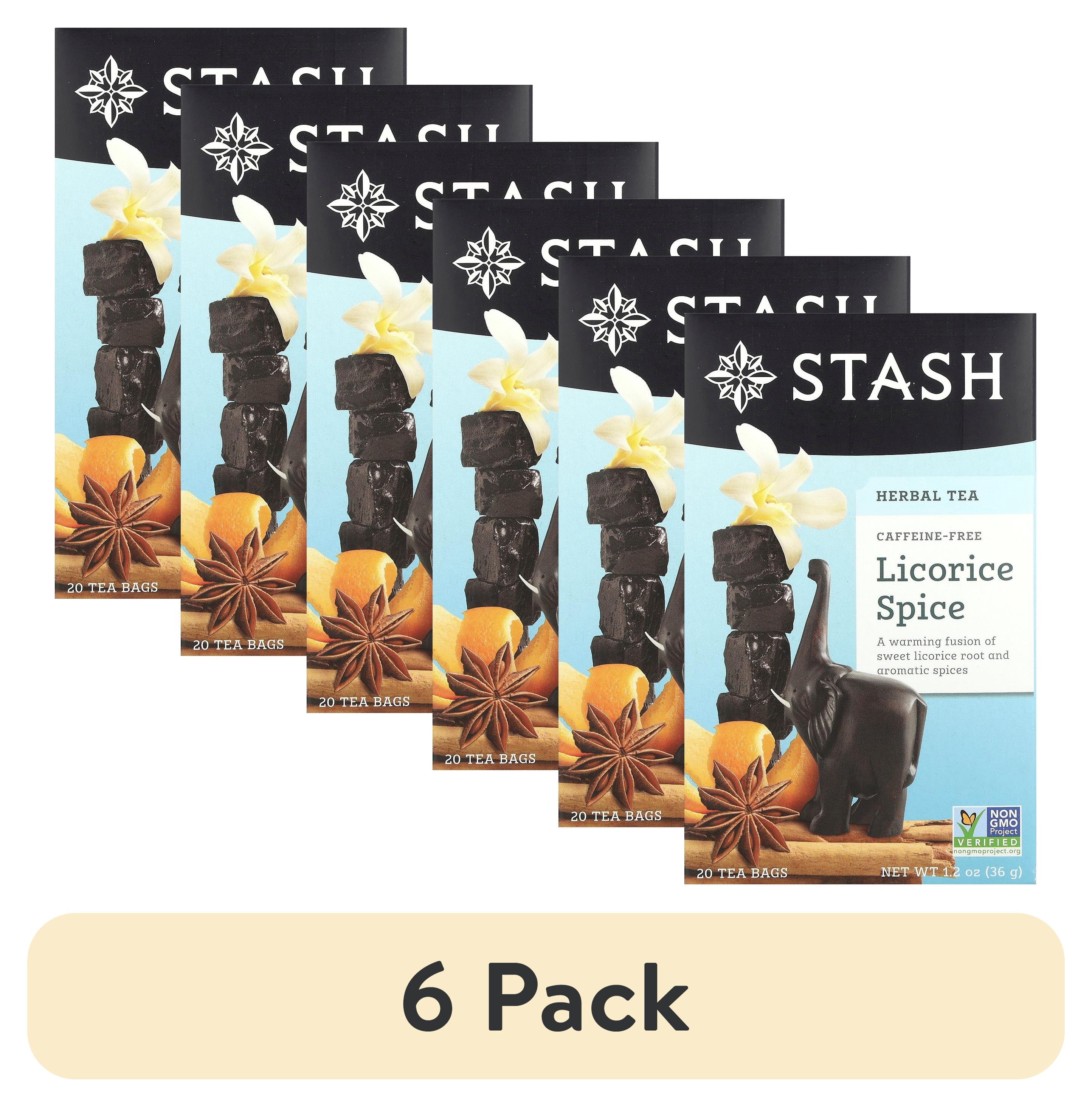 Stash Herbal Tea Licorice Spice - 20 Steep Bags - Walmart.com