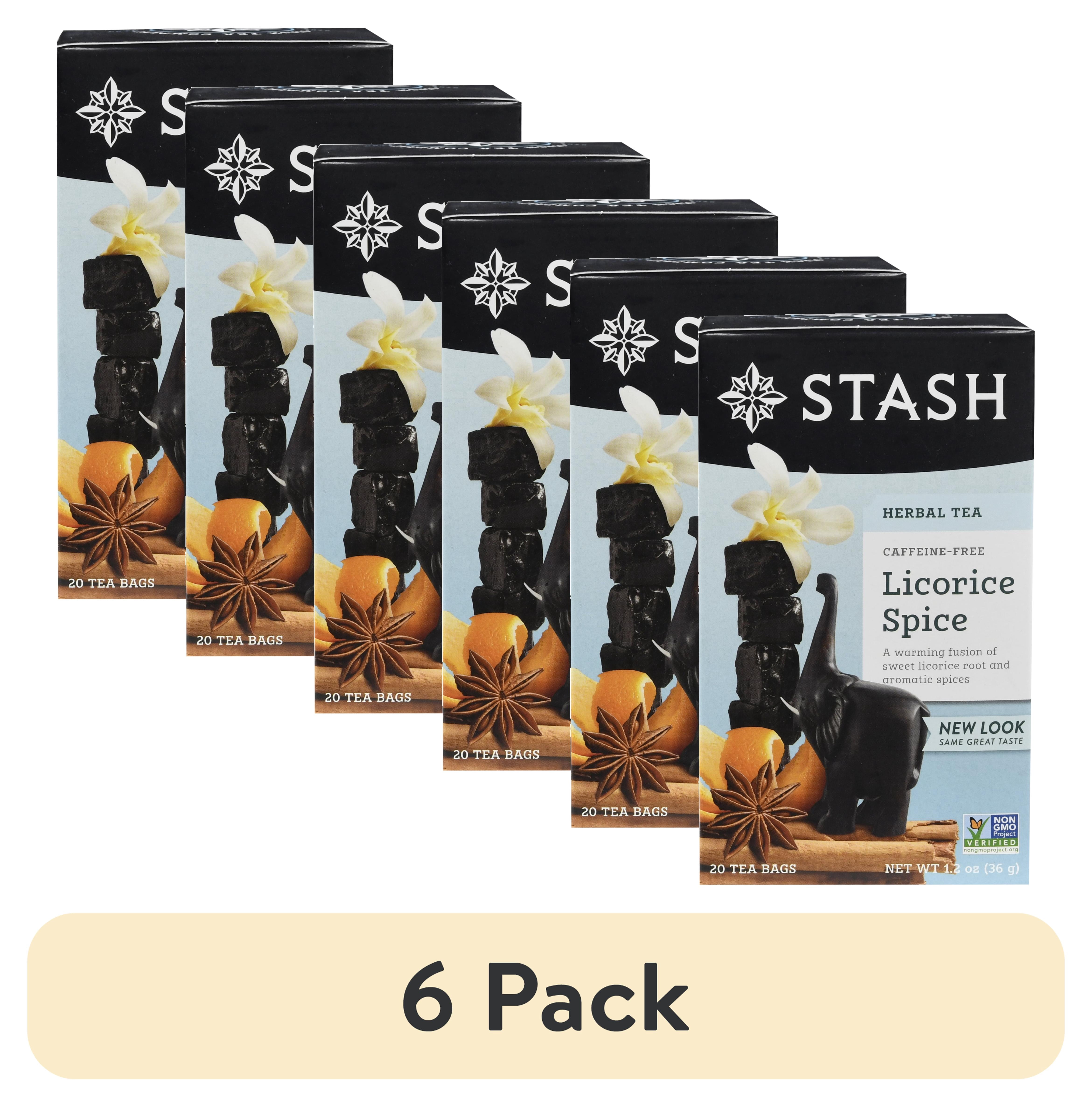 Stash Herbal Tea Licorice Spice - 20 Steep Bags - Walmart.com