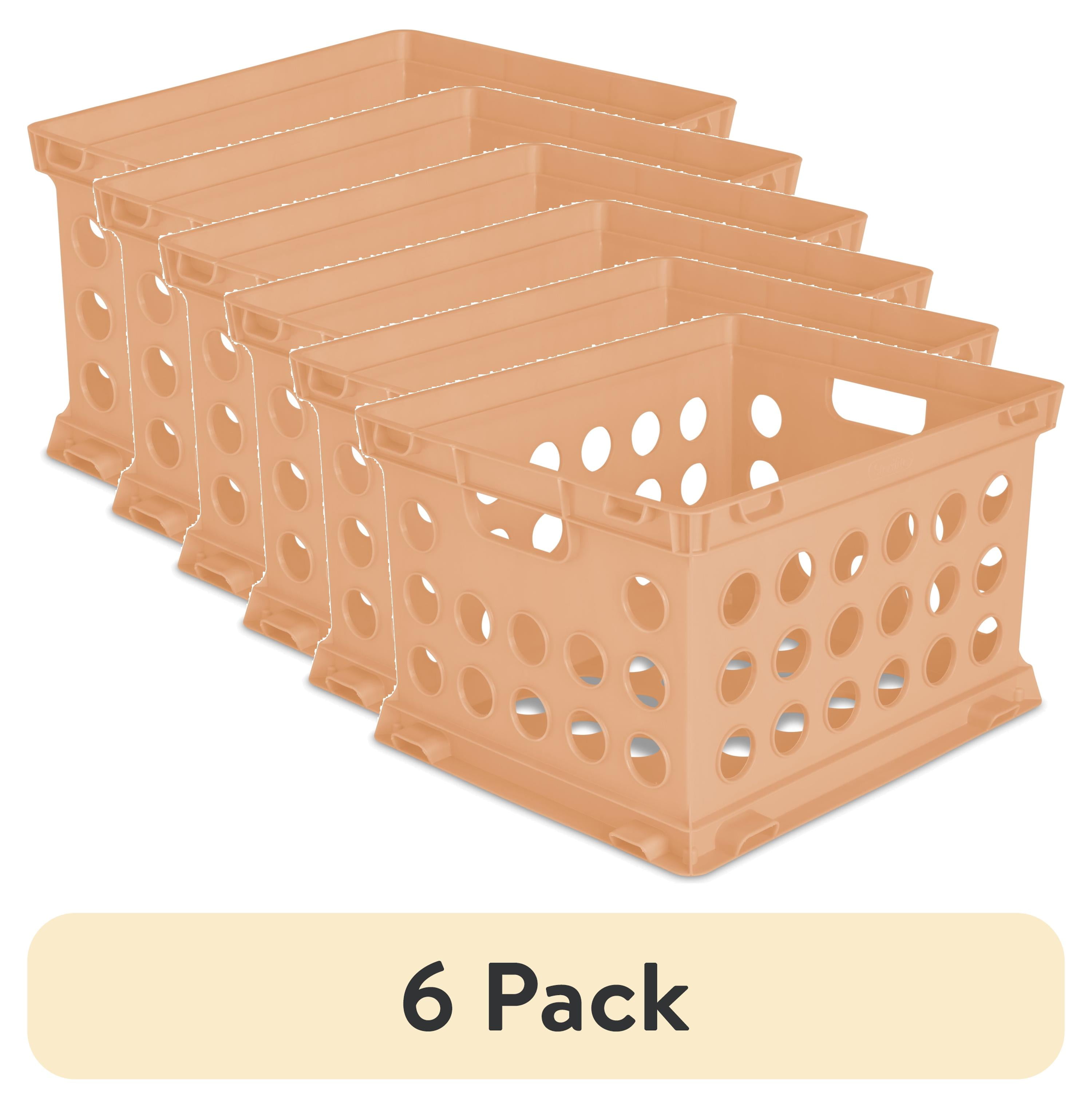 Sterilite - Brandclub - (6 pack) Sterilite File Crate Plastic, Icy