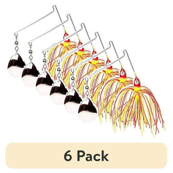 (6 pack) Strike King Promo Spinnerbait Fishing Lure