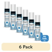 (6 pack) Summer's Eve Baby Powder Daily Gentle Feminine Spray, 2 oz