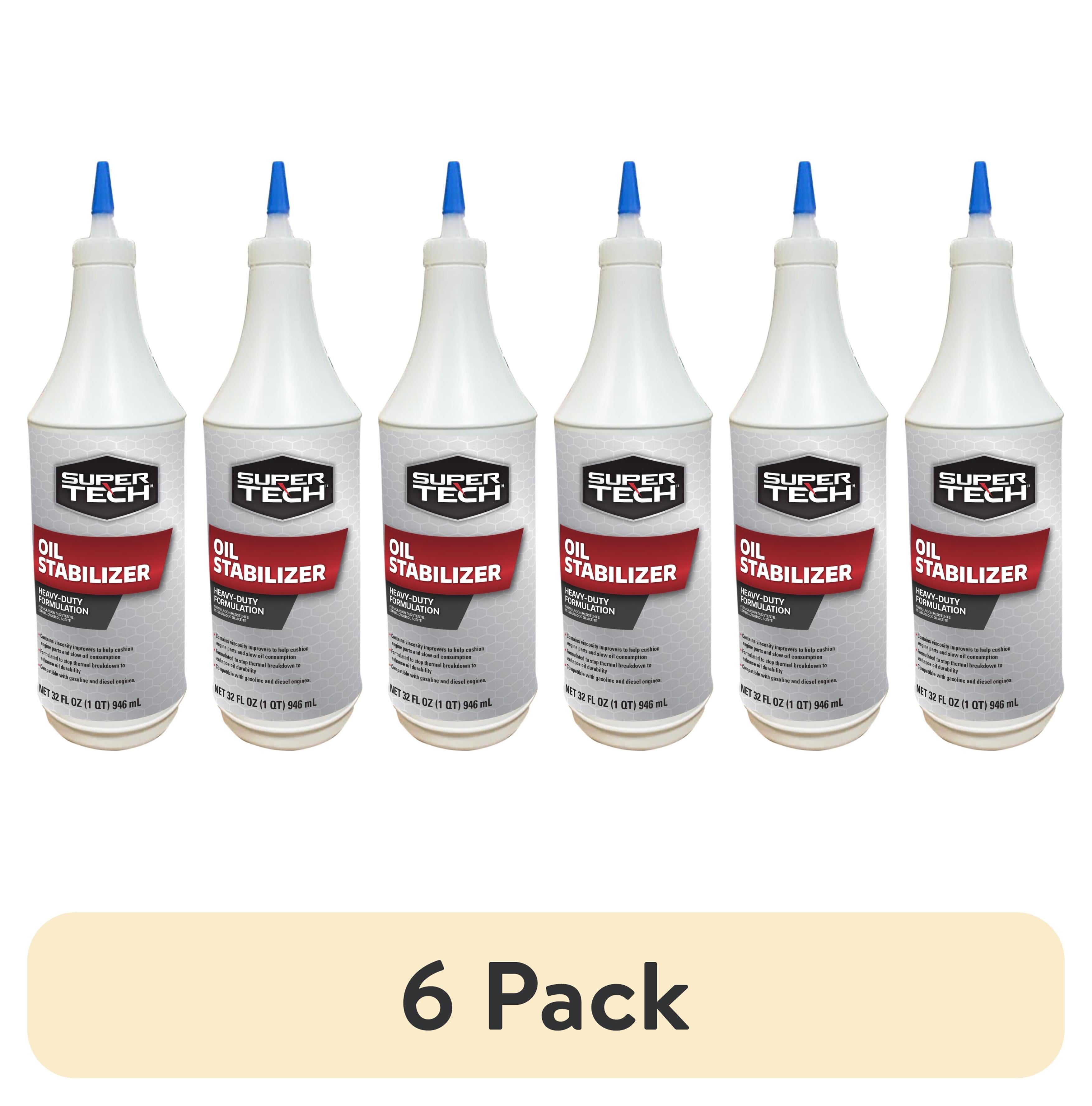 (6 pack) Super Tech Motor Oil Additive, 32 oz