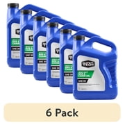 6 pack Super Tech SAE 30 Bar and Chain Oil, 1 gal Bottle