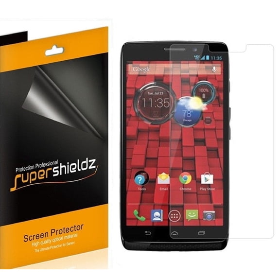 Supershieldz Designed for Motorola Droid Ultra (Verizon) Screen Protector, High Definition Clear Shield (PET) (6 Pack)
