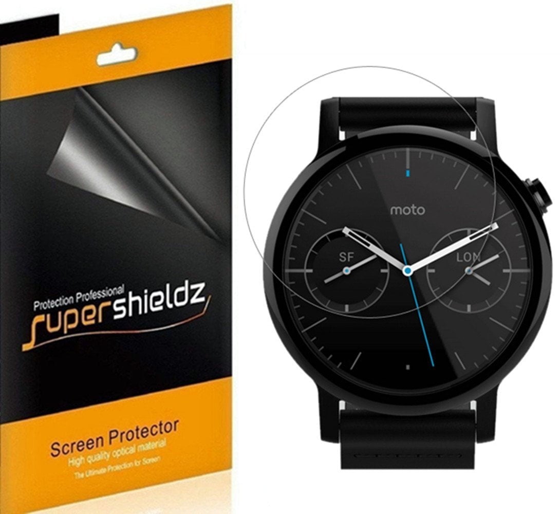[6-pack] Supershieldz for Motorola Moto 360 46mm 2nd Generation (2nd ...