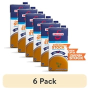 (6 pack) Swanson Unsalted Chicken Stock, 32 oz Carton
