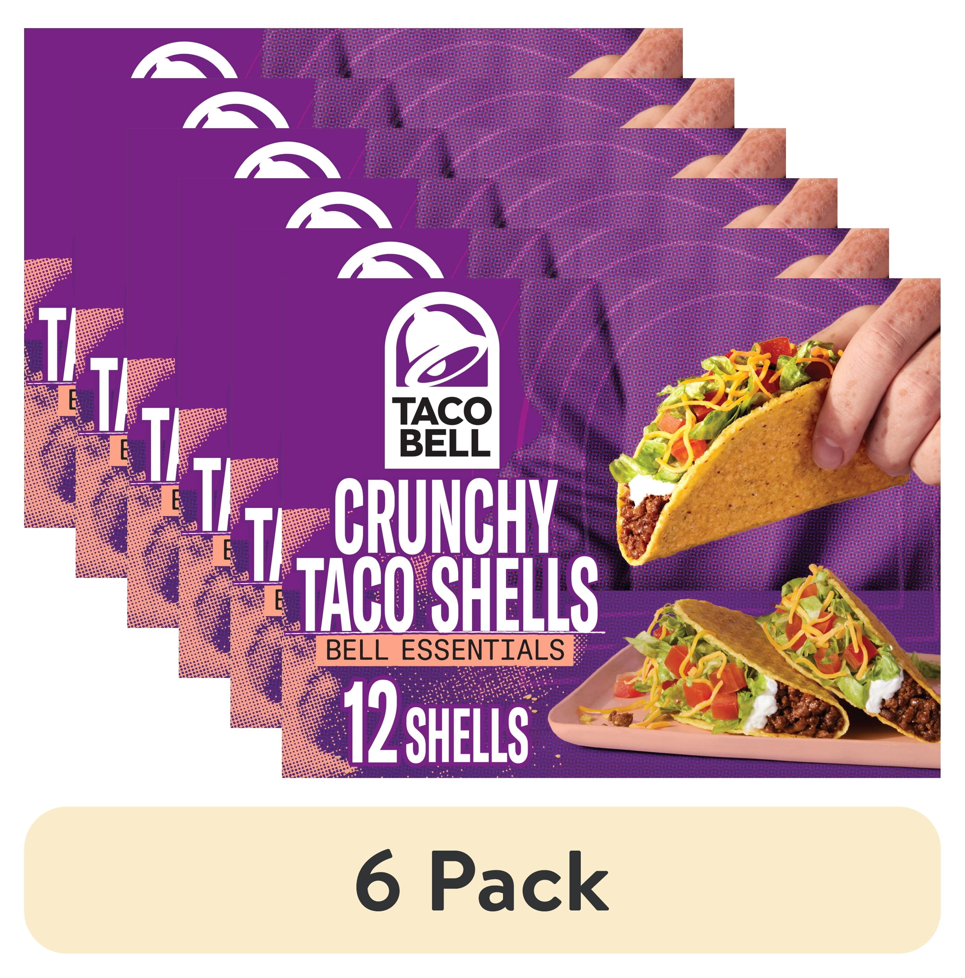 California Paper Shell Taco Bell Taco Shells for Office Kitchens - Quick Lunch Prep - Walmart ...