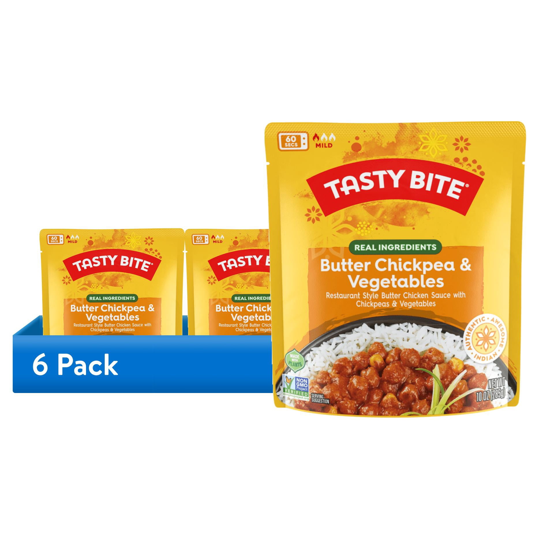 (6 pack) Tasty Bite Butter Chickpea & Vegetables