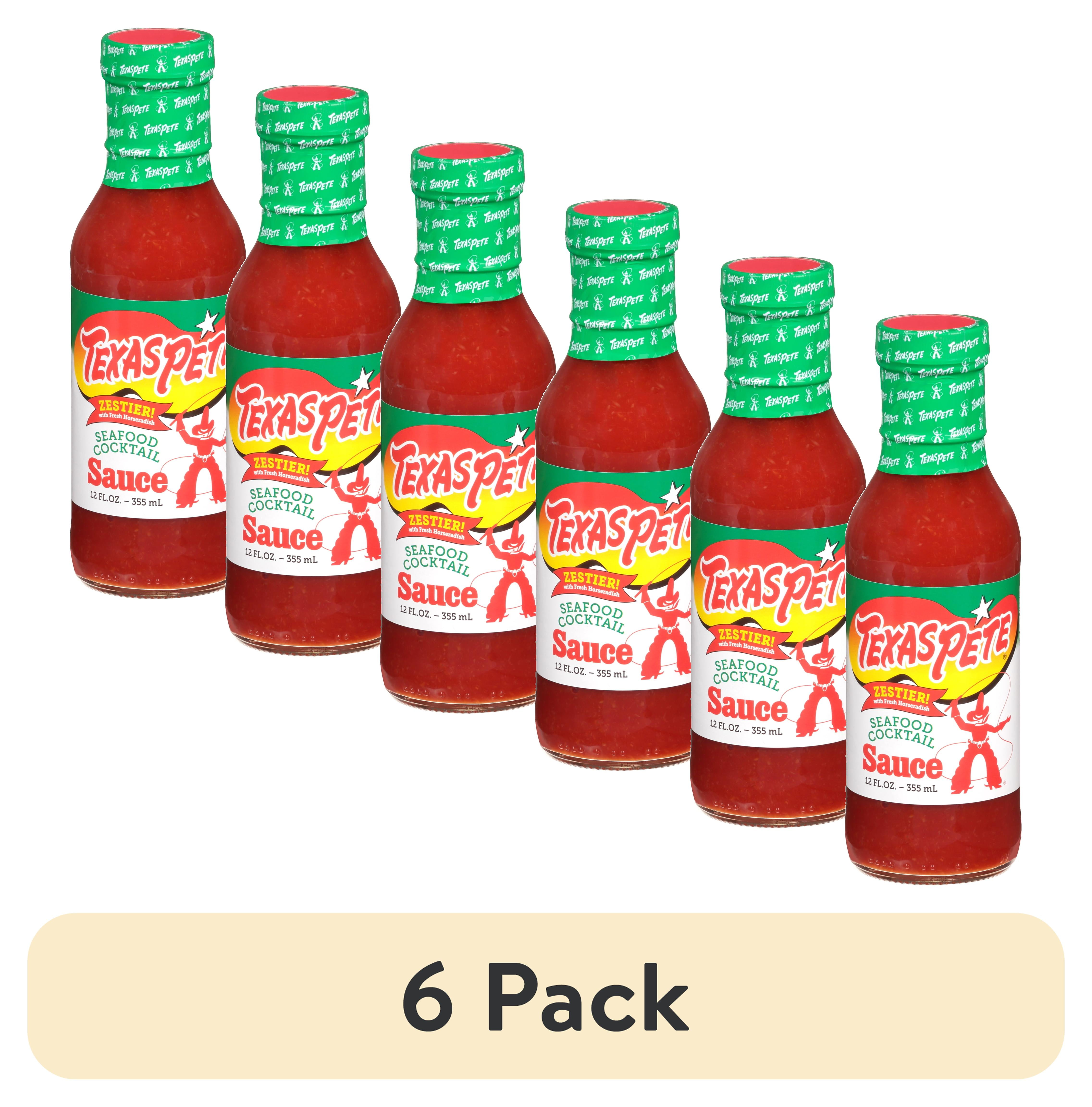 (6 pack) Texas Pete Seafood Cocktail Sauce, 12.0 OZ - Walmart.com