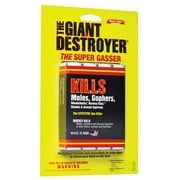 (6 pack) The Giant Destroyer Gas Moles Gophers Woodchucks Norway Rats Skunks and Ground Squirrels Killer