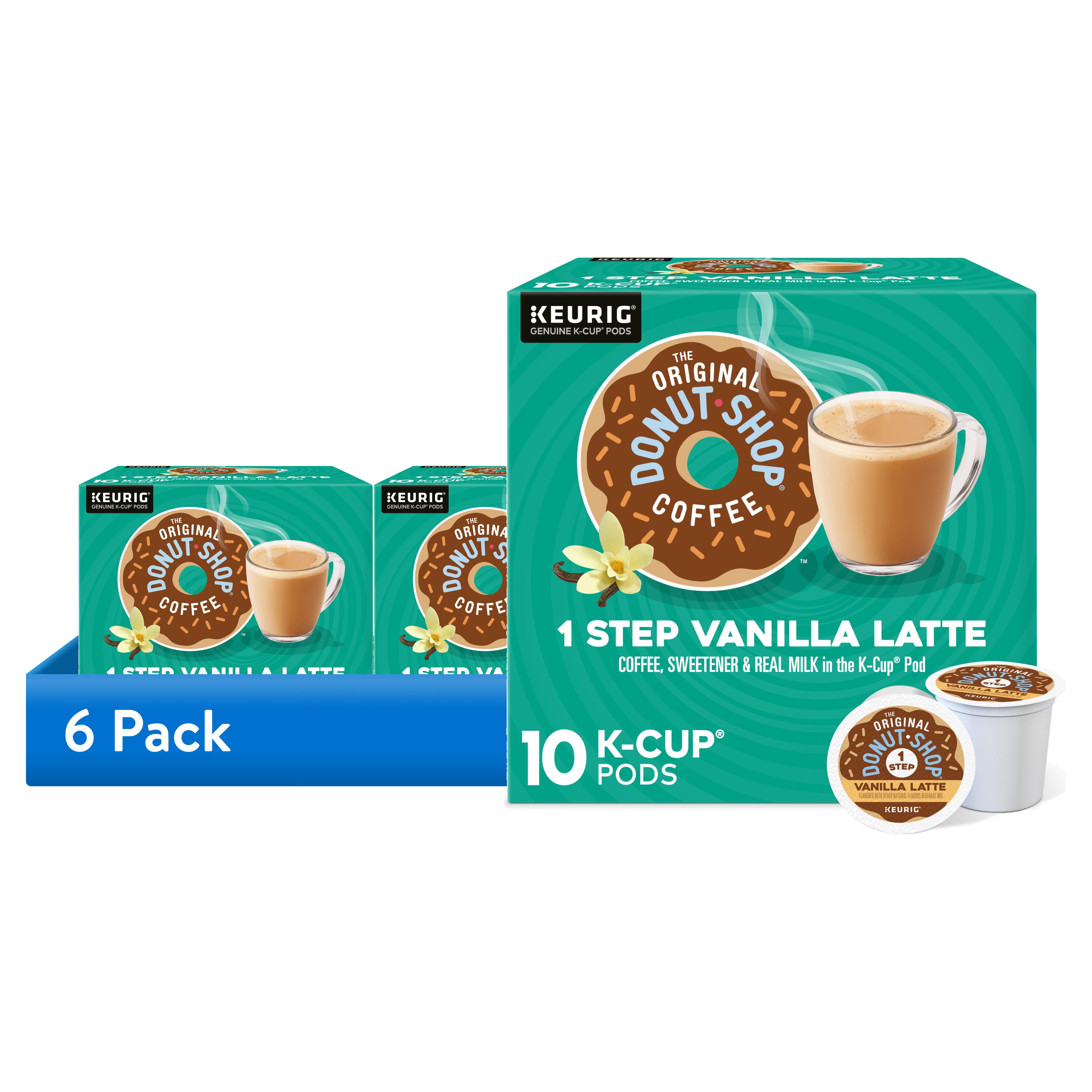 The Original Donut Shop Vanilla Latte K-Cup Pods, 10 ct - Walmart.com