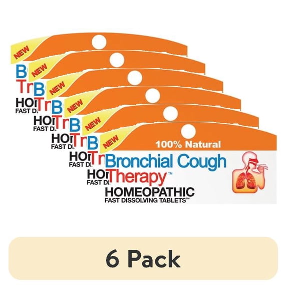 (6 pack) The Relief Products® Bronchial Cough Therapy® Fast Dissolving Tablets, 70 count