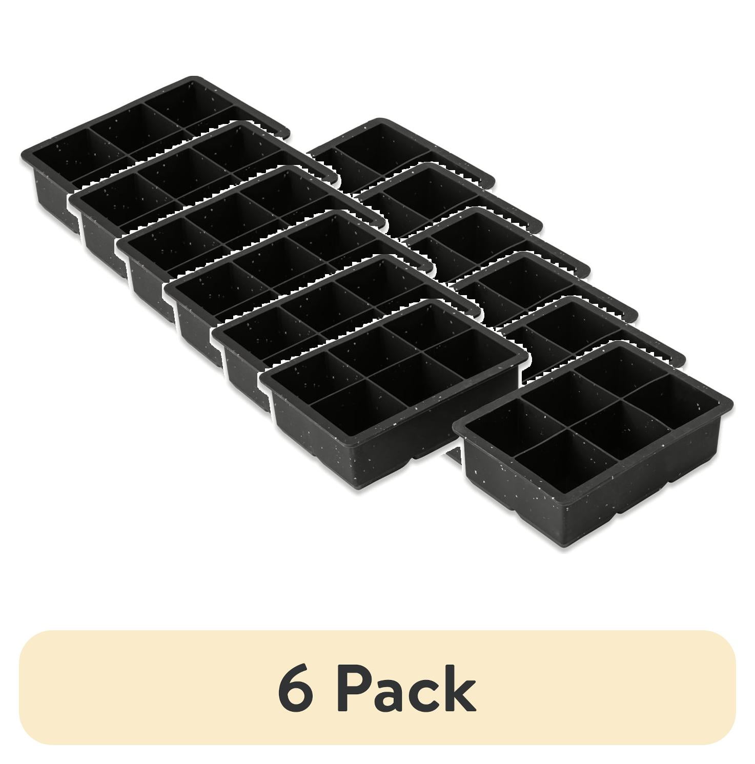 (6 pack) Thyme & Table Silicone Ice Cube Trays, Set of 2
