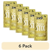 6 pack Tiki Cat Stix Gelee Wet Cat Treats, Tuna, 3 oz. Pouch