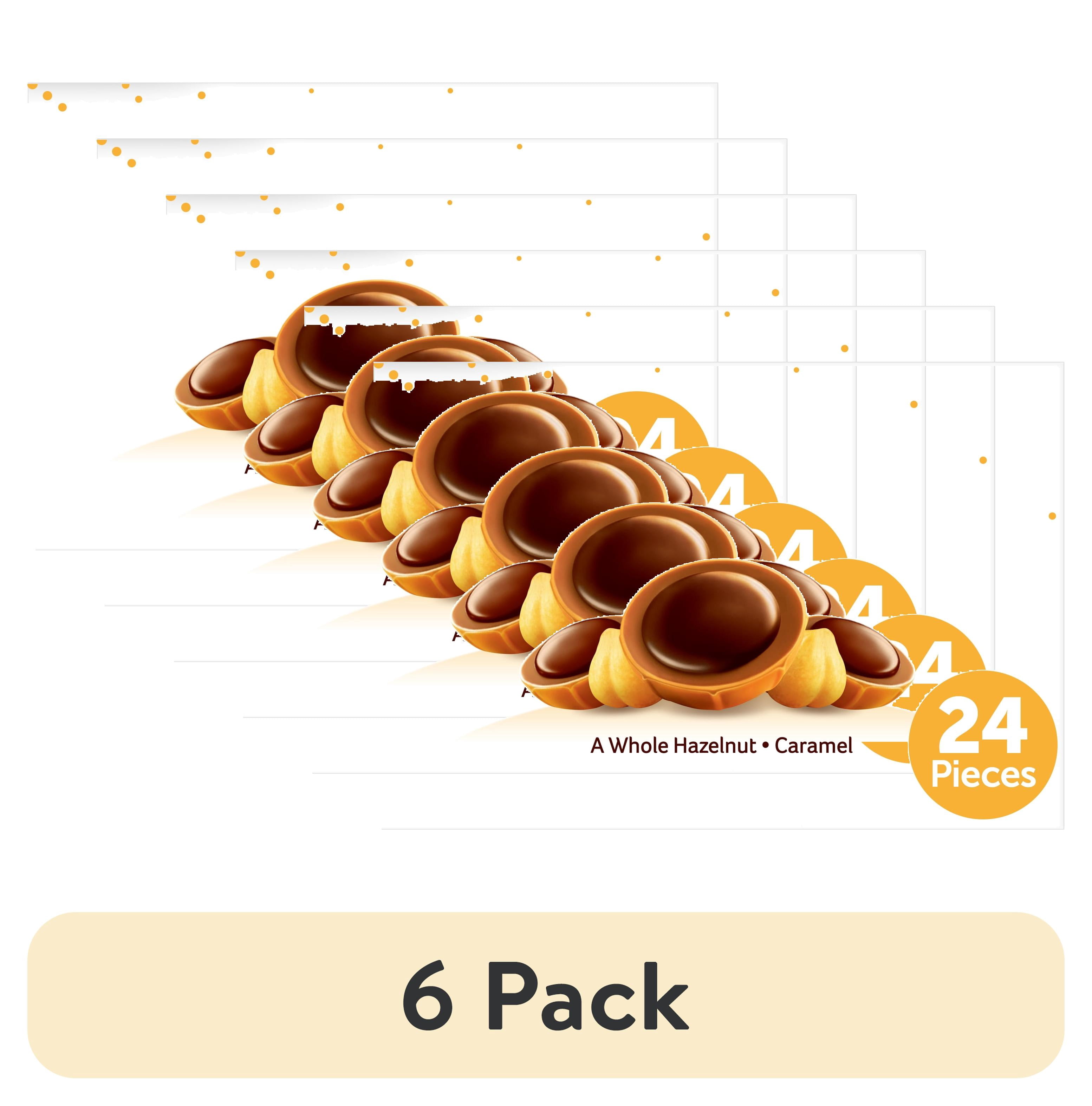 Toffifay Filled Hazelnut Chocolate Caramel Candy Box, 24 Pieces