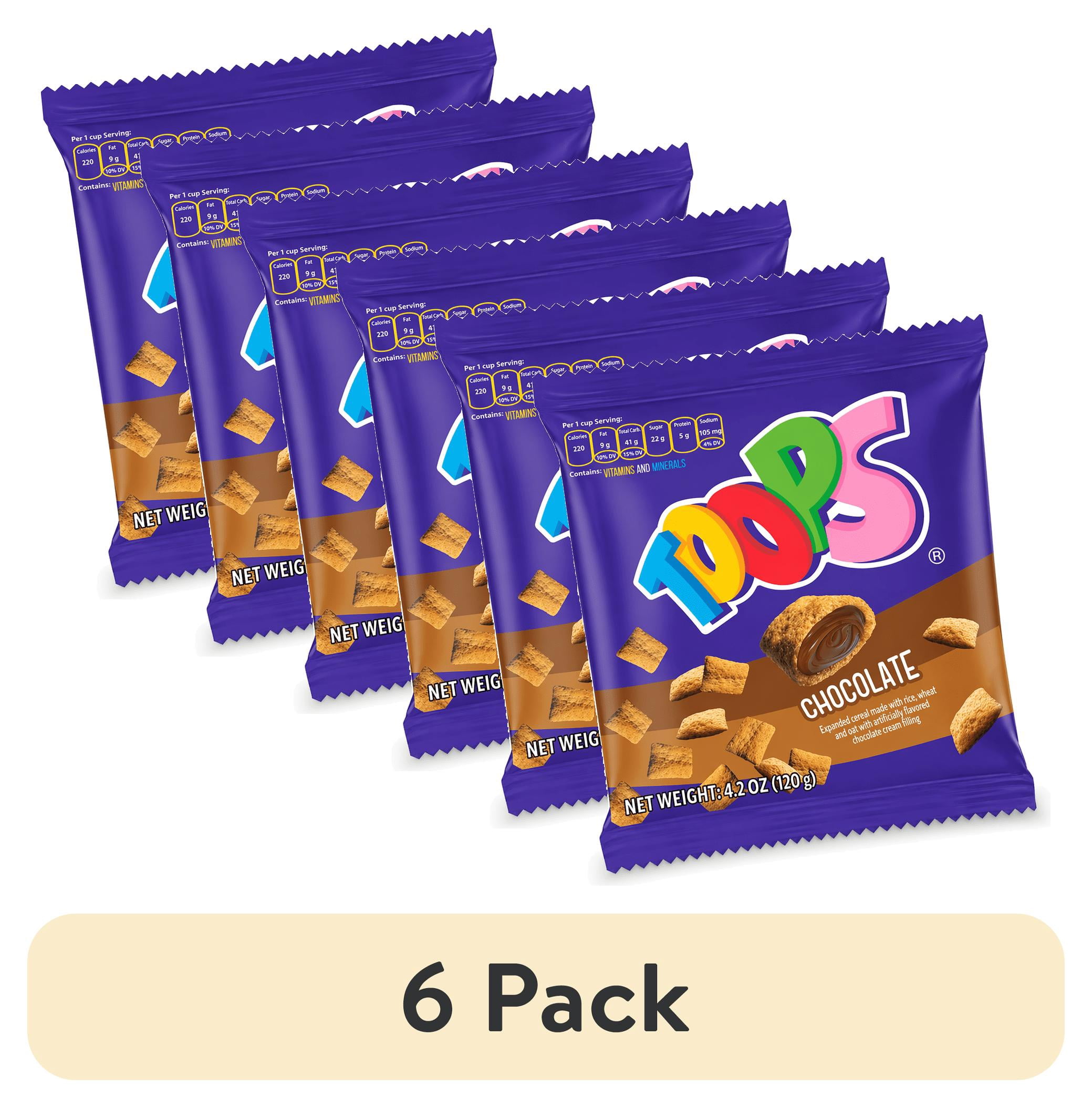 (6 pack) Toops Chocolate Snack - Walmart.com